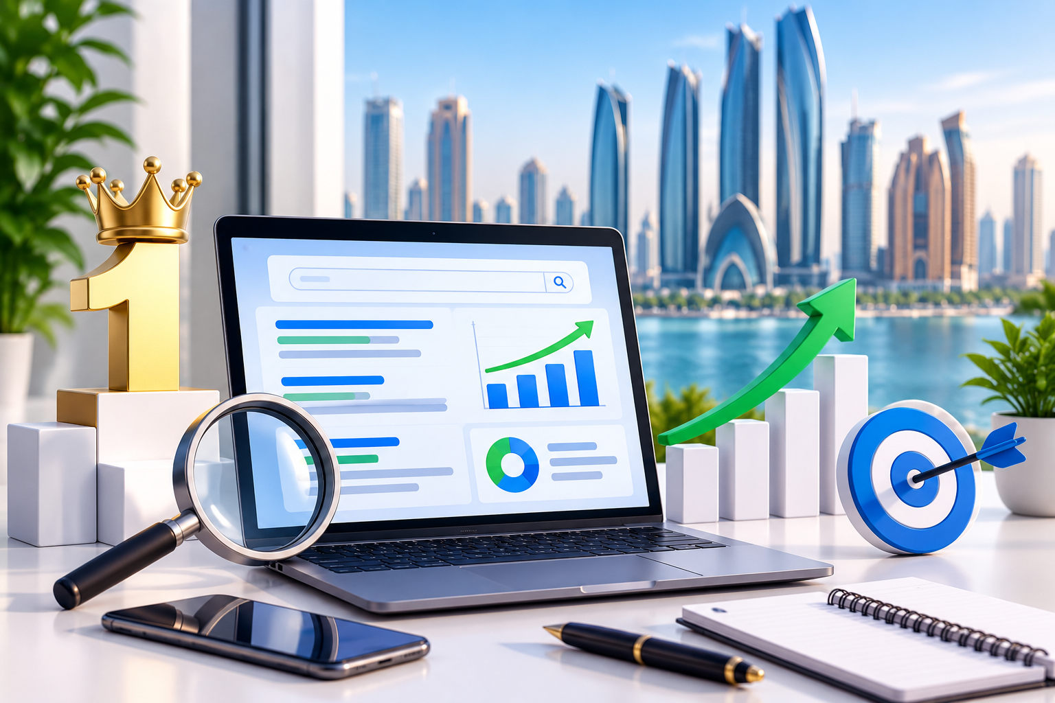 Best SEO company in Abu Dhabi - The Creatives 360