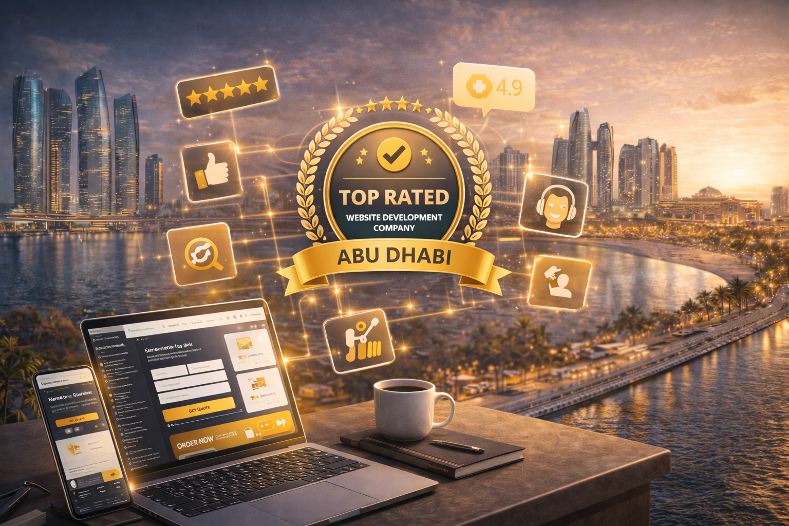 Best website development company in Abu Dhabi delivering scalable websites