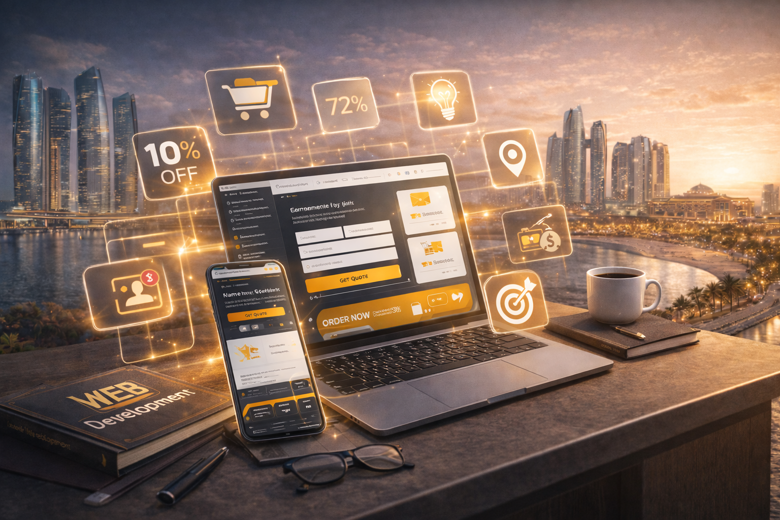 Conversion focused website design strategy in Abu Dhabi