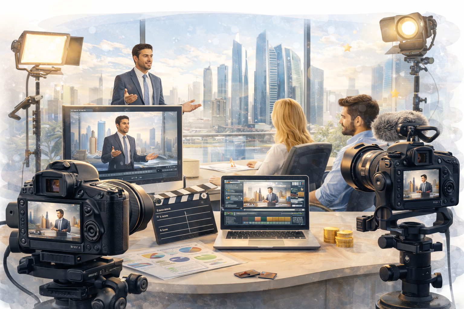 Visual content production improving marketing performance in Abu Dhabi