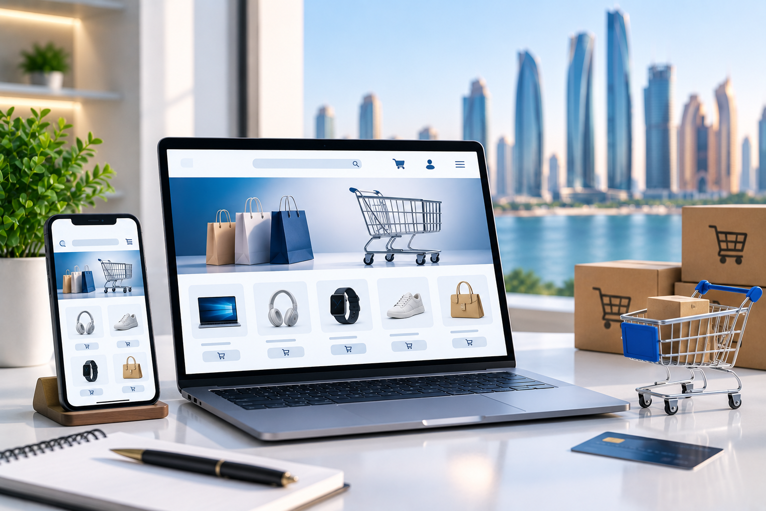 E-Commerce website development company UAE