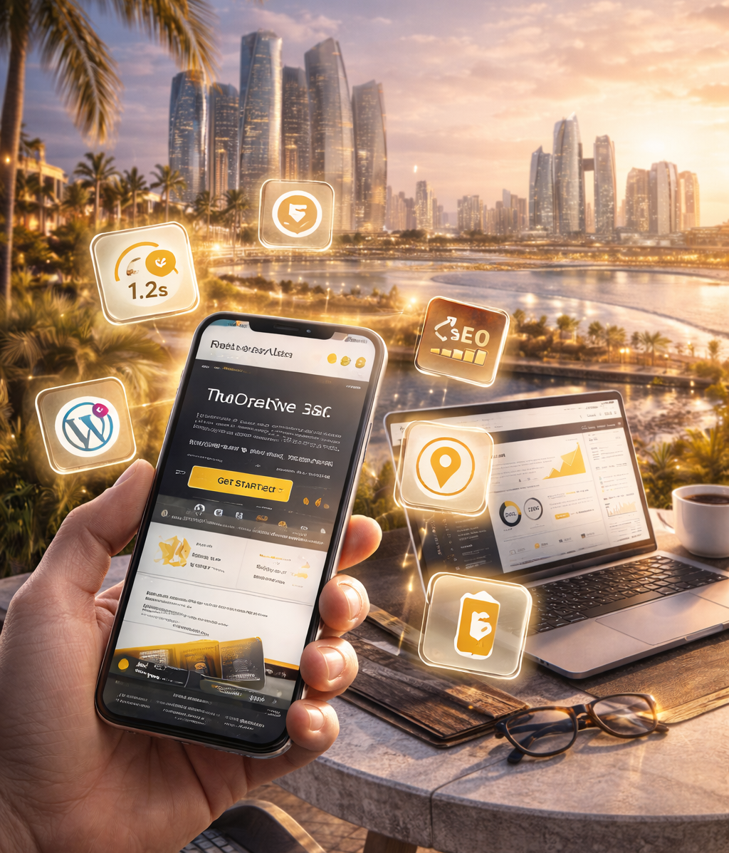 Mobile-first responsive website design in Abu Dhabi