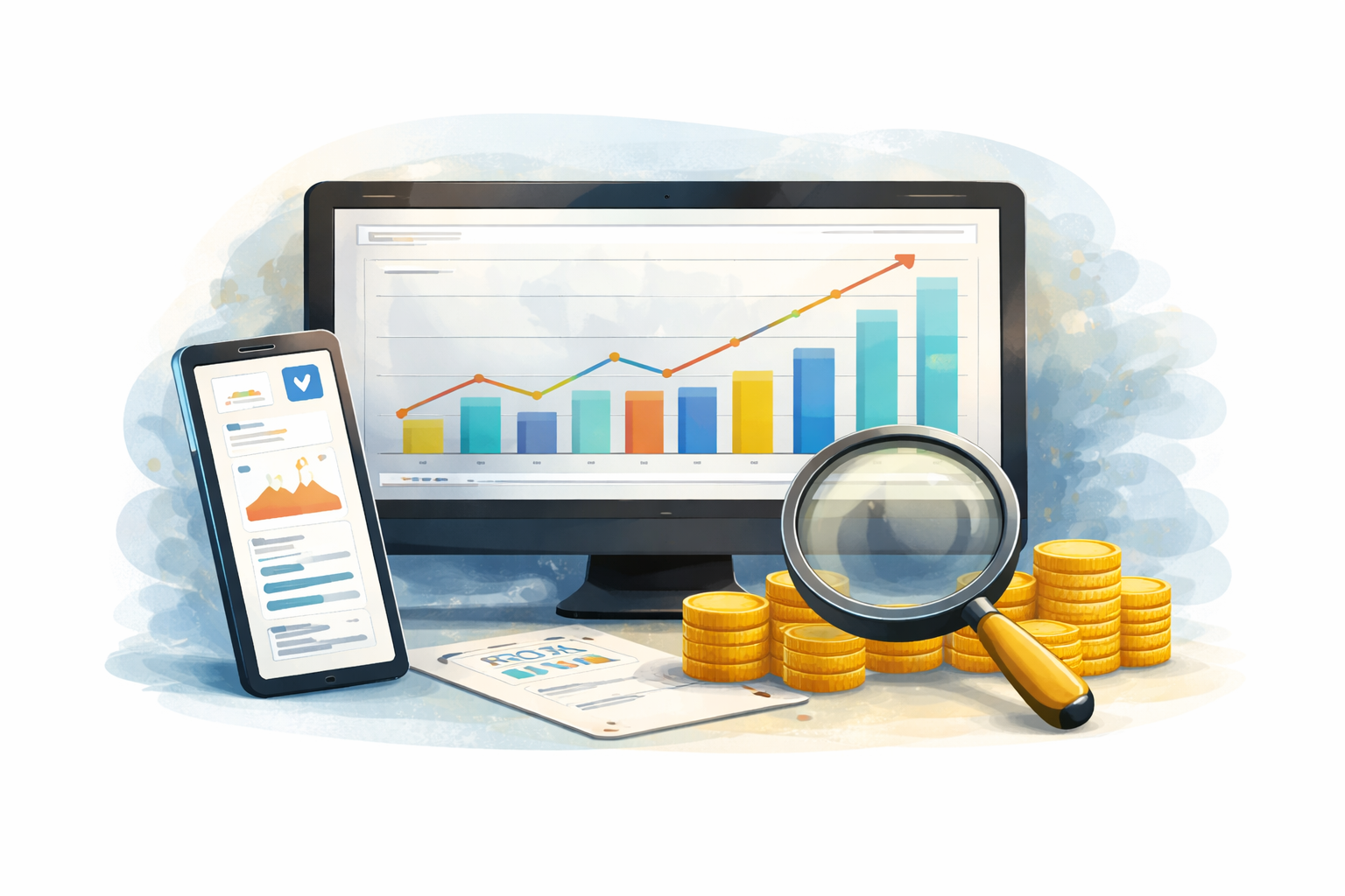 Performance marketing analytics dashboard