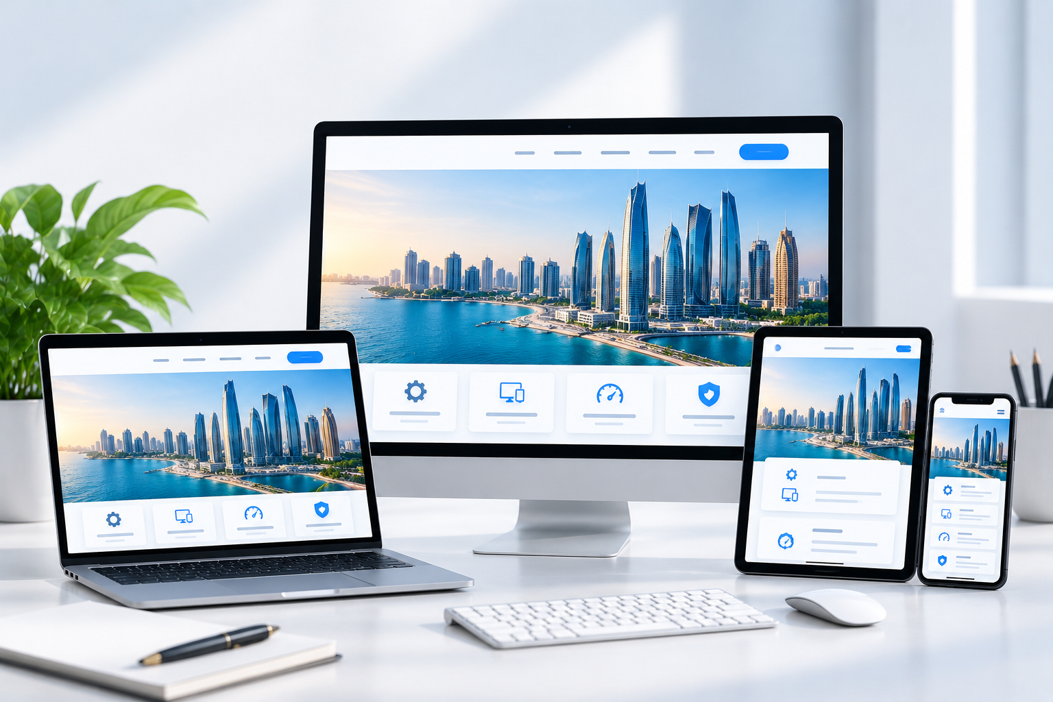 Responsive website development company in Abu Dhabi