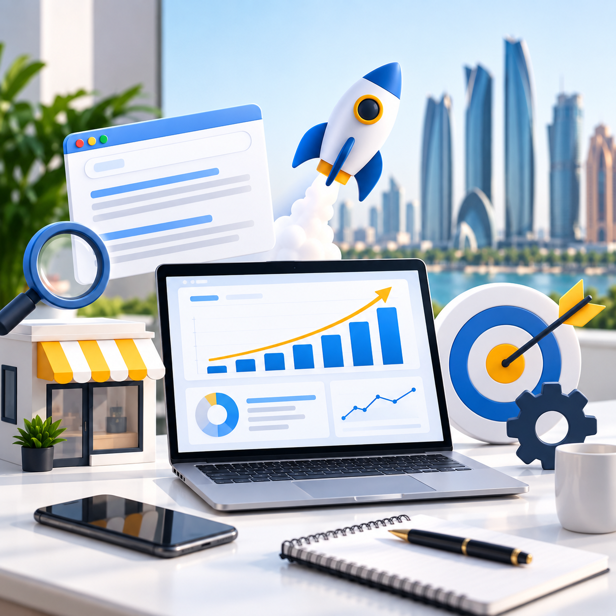 SEO companies for small business growth in Abu Dhabi